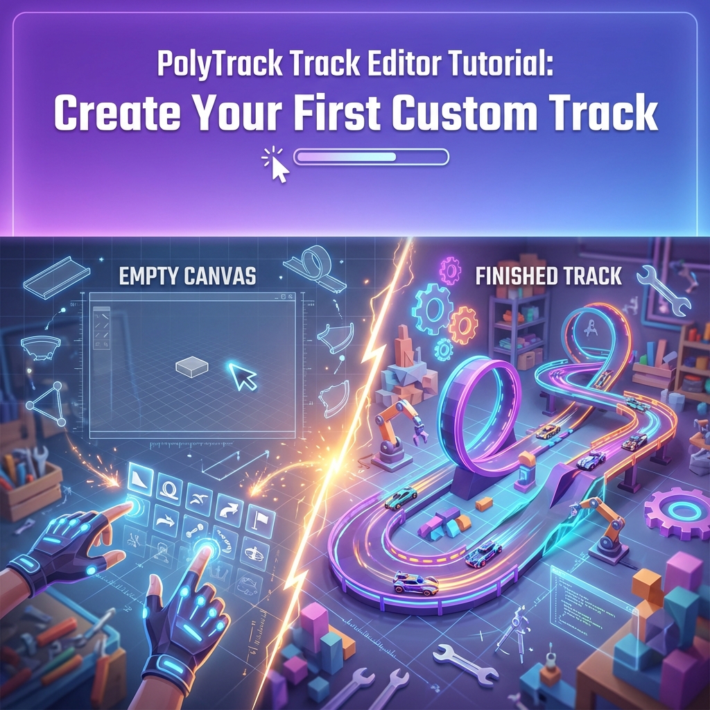 PolyTrack Track Editor Tutorial: Create Your First Custom Track in 2025