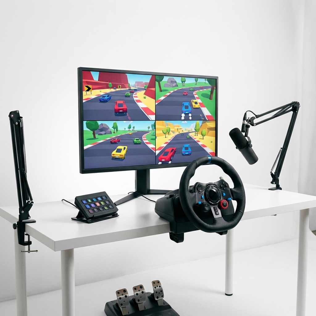 Racing Stream Scene Setup