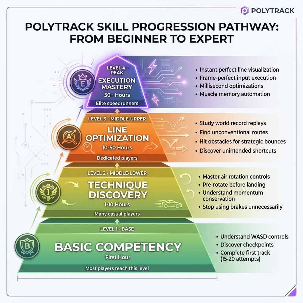 PolyTrack Skill Progression Pathway