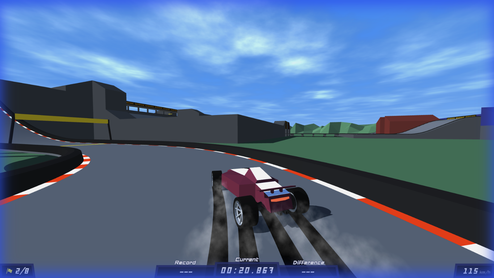 PolyTrack Racing Line Strategy