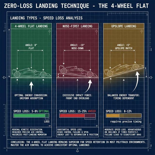 Zero-Loss Landing Technique - The 4-Wheel Flat