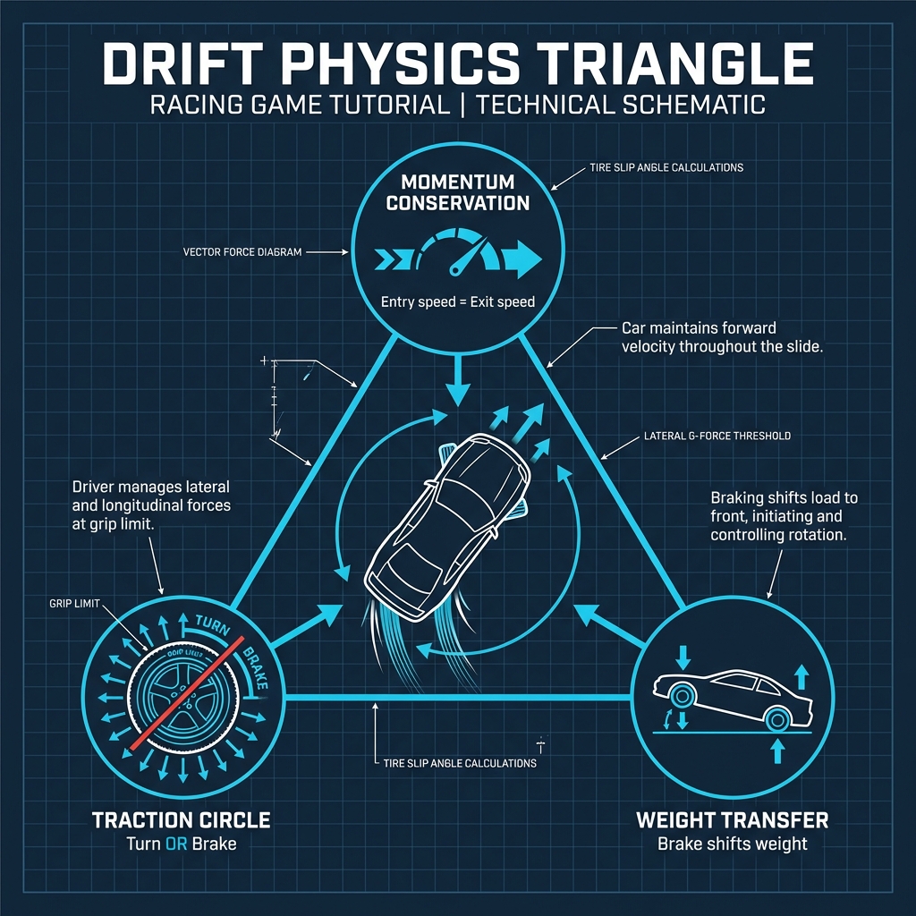 Drift Physics Triangle